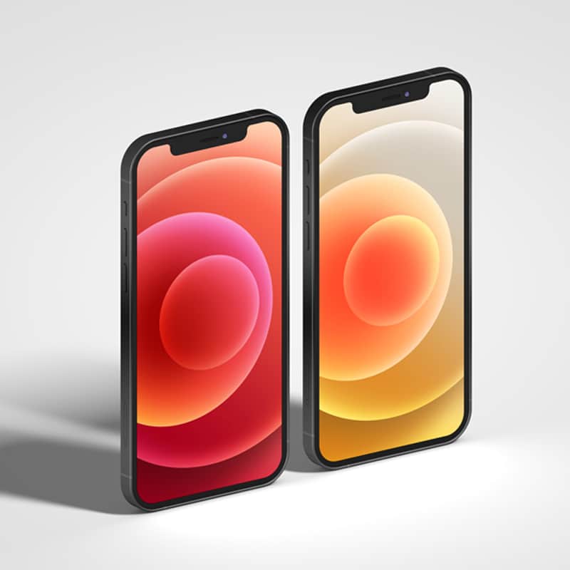 Free UI Branding iPhone 12 Mockup