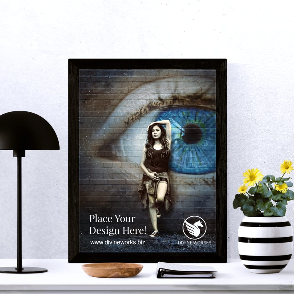 Free Urban Poster Mockup PSD