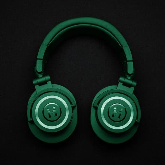 Free Wireless Headphone Logo Mockup PSD » CSS Author