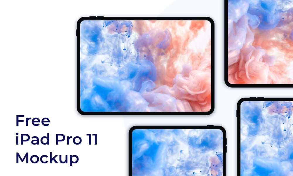 Free iPad Pro 11 Mockup