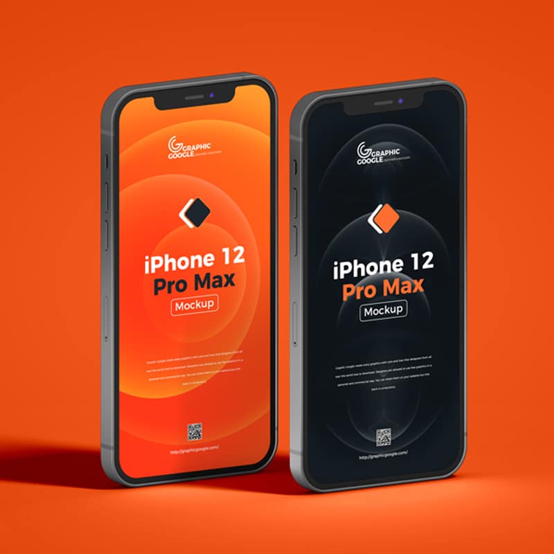 Free iPhone 12 Pro Max Mockup