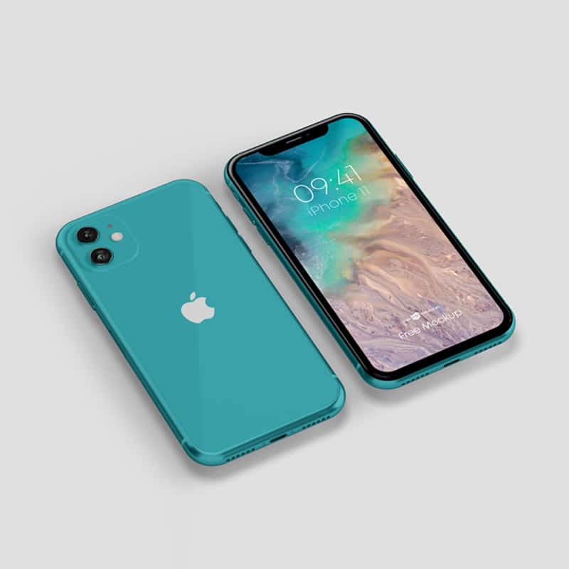 Free iPhone Mockups in PSD