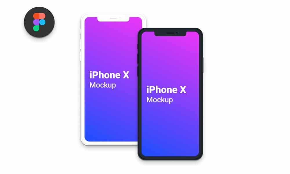 Free iPhone X Clean Mockup