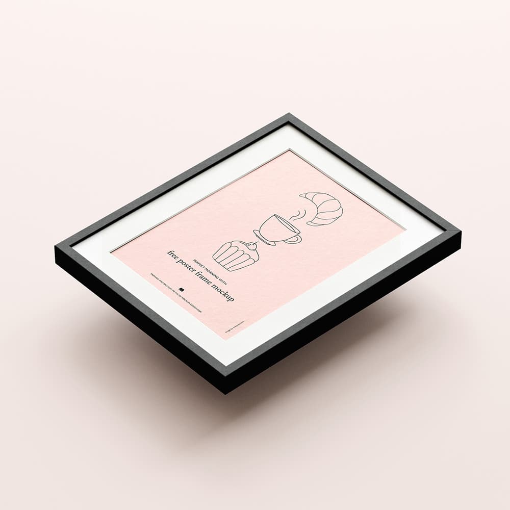 Free Poster Frame Mockup