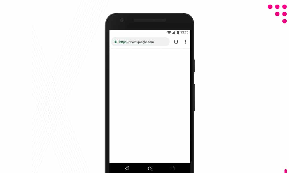Google Chrome Mobile UI for Figma