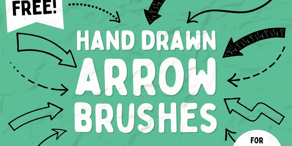 Hand Drawn Arrow Brushes