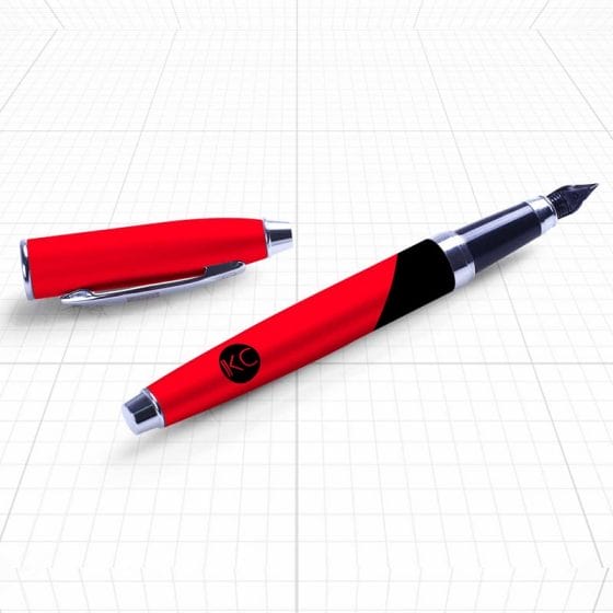 Ink Pen Branding Mockups PSD