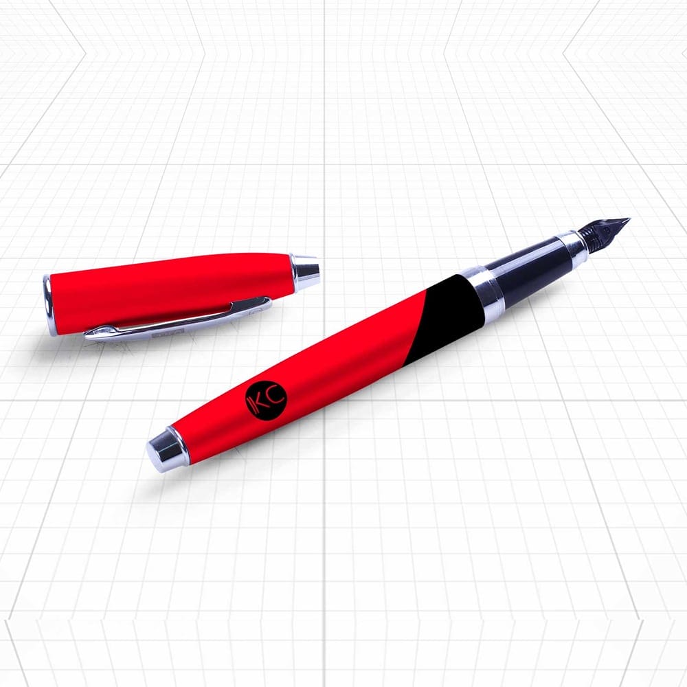 Ink Pen Branding Mockups PSD