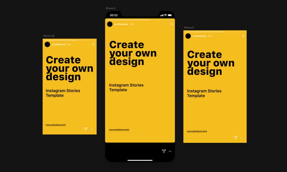 Instagram Stories Template