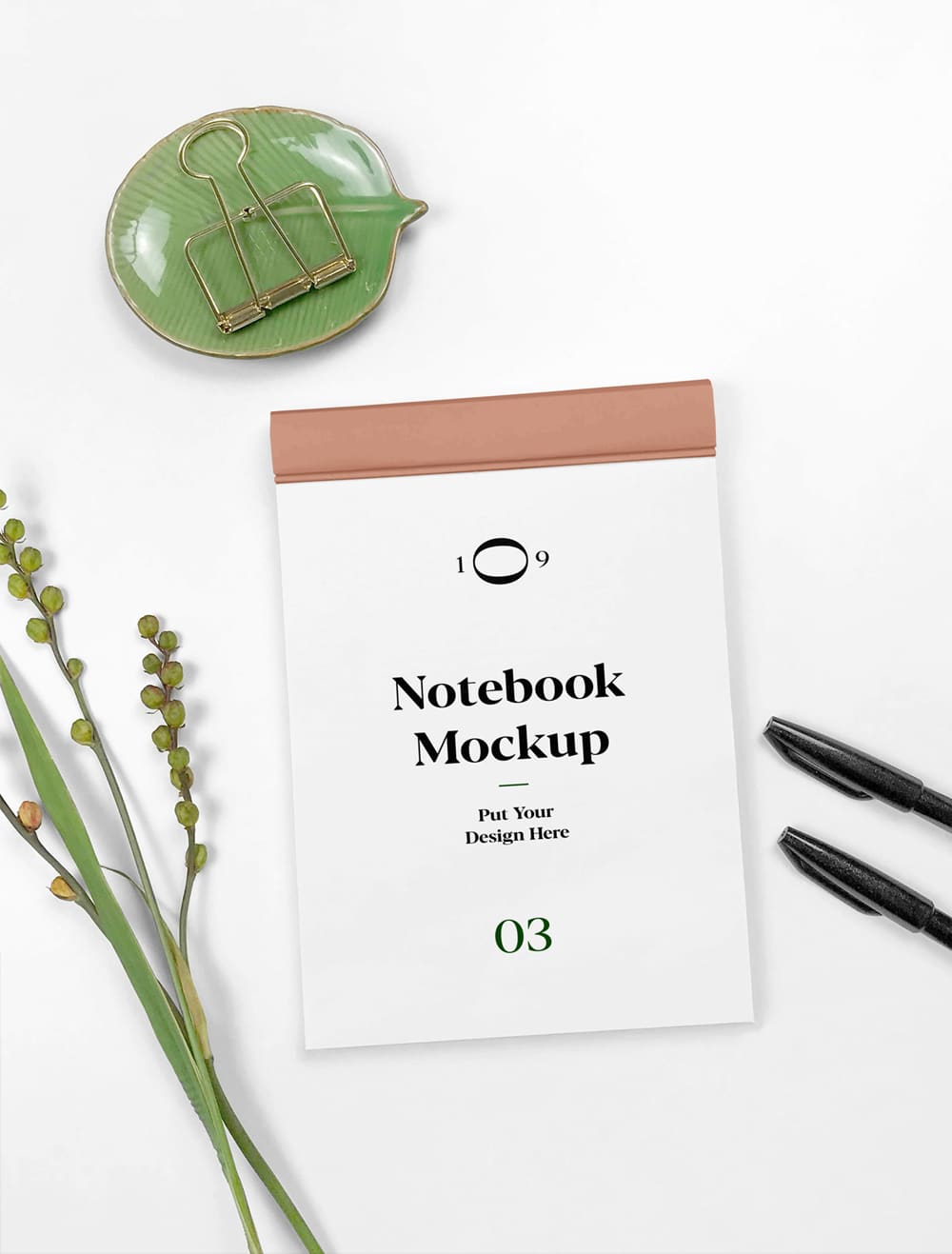 Open Notebook Mockup