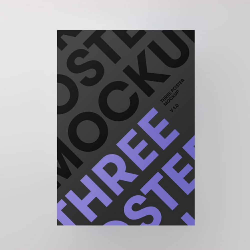 Poster Mockup PSD Template