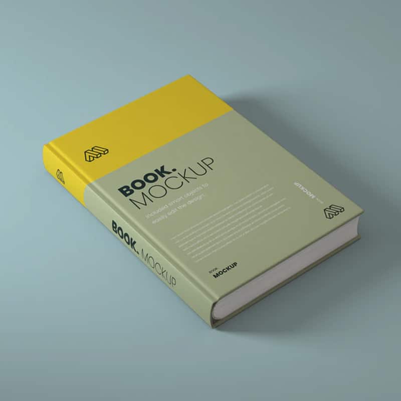 Side View Book PSD Mockup » CSS Author