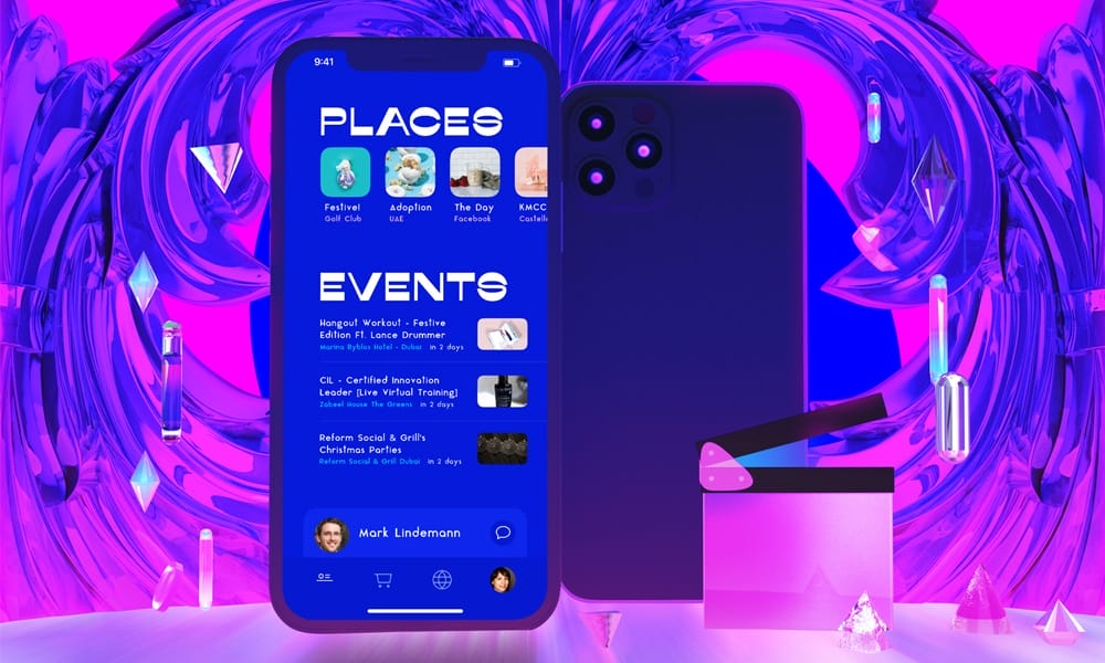 iPhone 12 Pro Mockup Scene