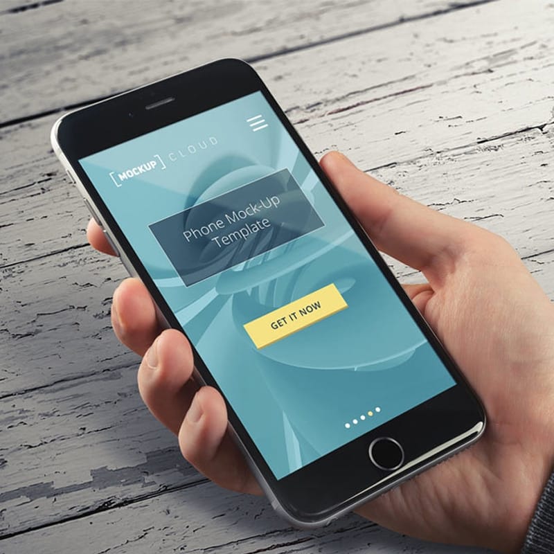 iPhone 6 Plus Mockup Template