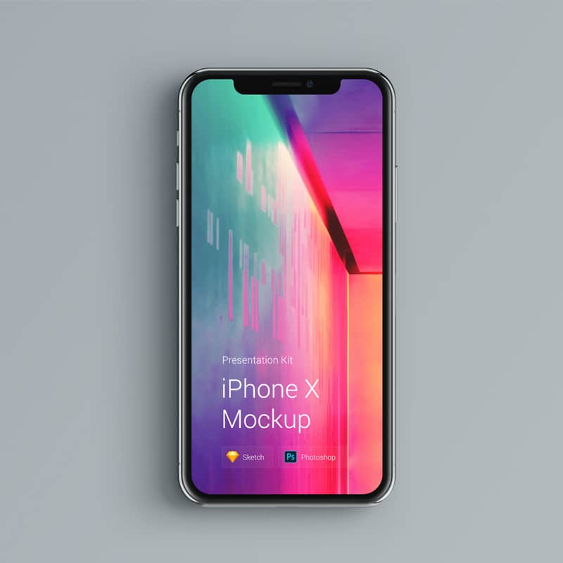 iPhone X Mockup Template