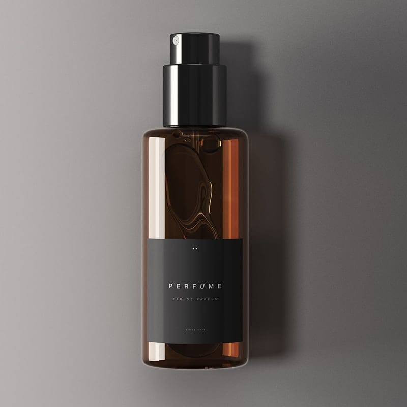 Classic Perfume Bottle Mockup