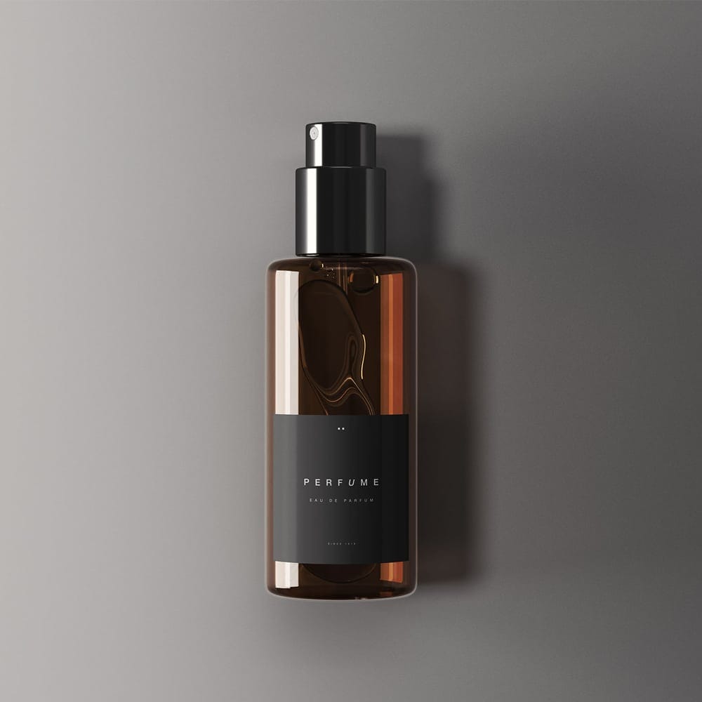 Classic Perfume Bottle Mockup