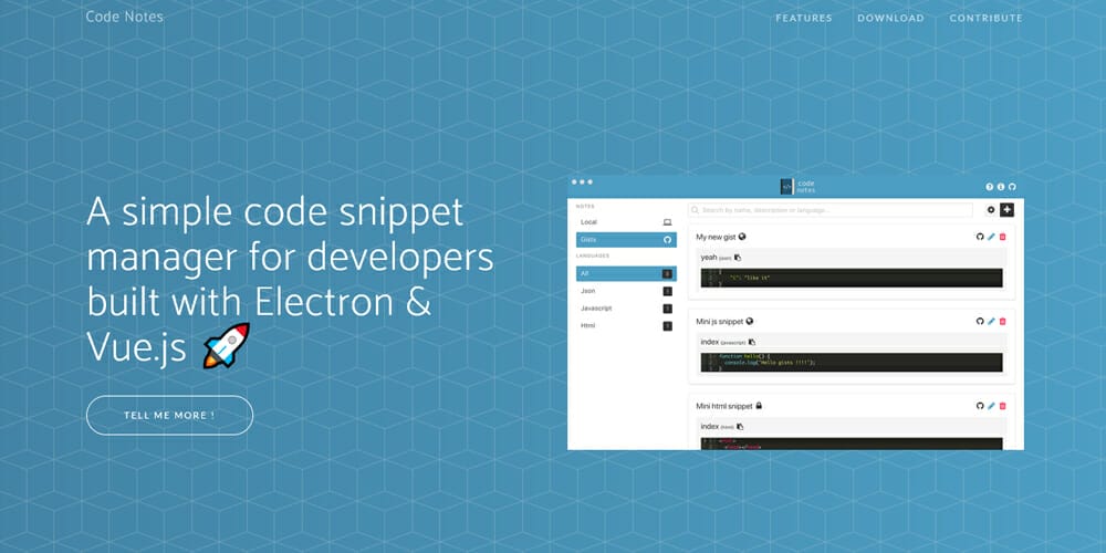 These are the Best Code Snippet Managers 15 Code Notes