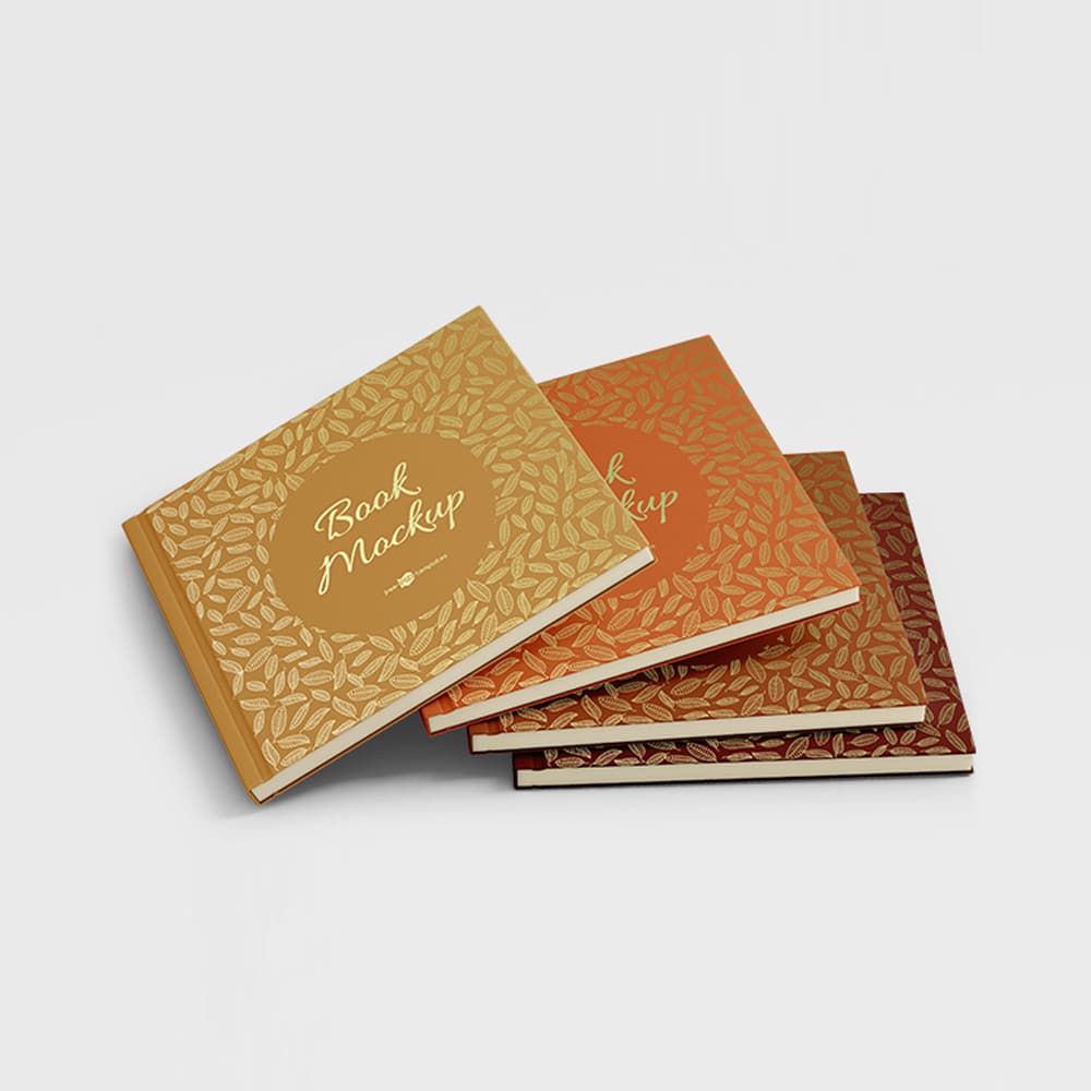 Free Book Mockup in PSD