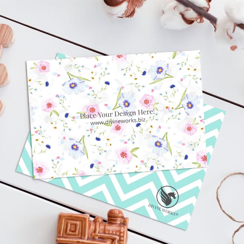 Free Greeting Card Mockup PSD