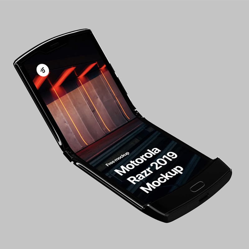 Free Motorola Razr Mockup