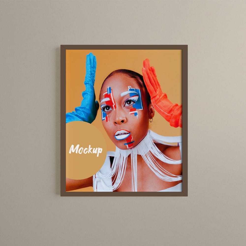 Free Poster Frame Mockup