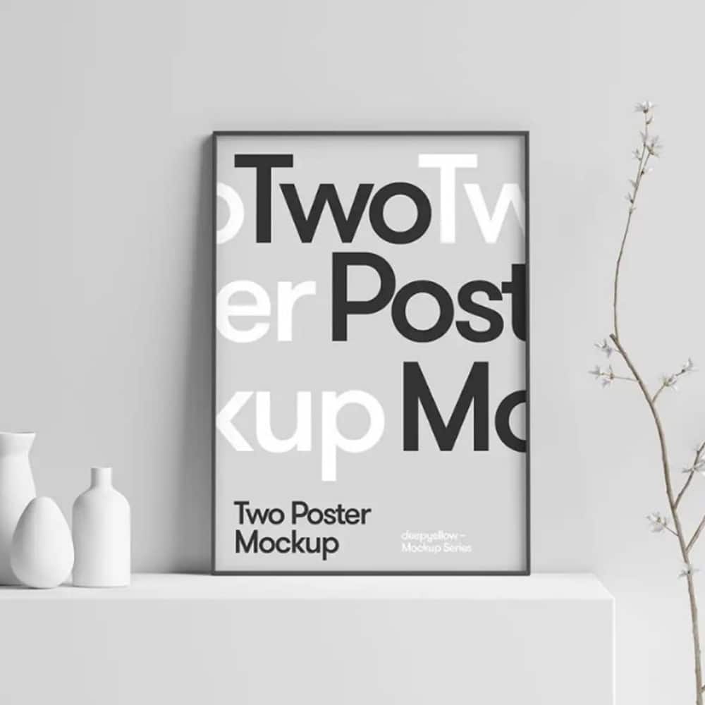Free Poster Mockup PSD