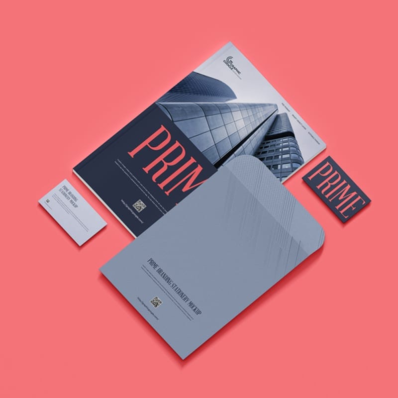 Free Prime Branding Stationery Mockup » CSS Author