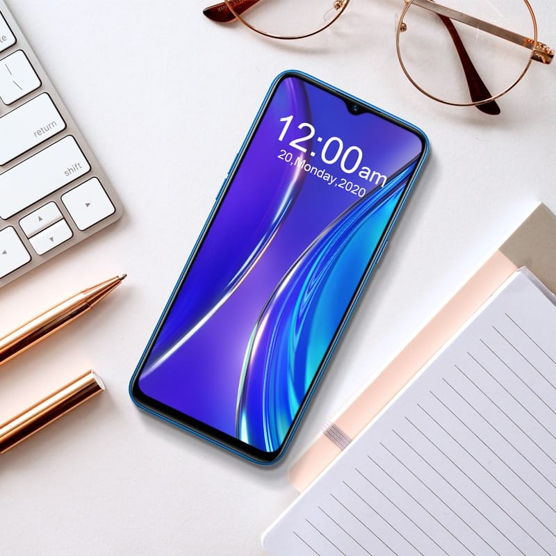 Free Realme R5 Phone Mockup PSD Template