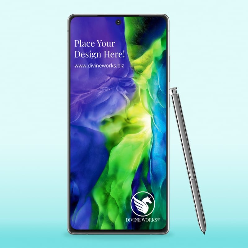 Free Samsung Galaxy Note 20 Mockup PSD