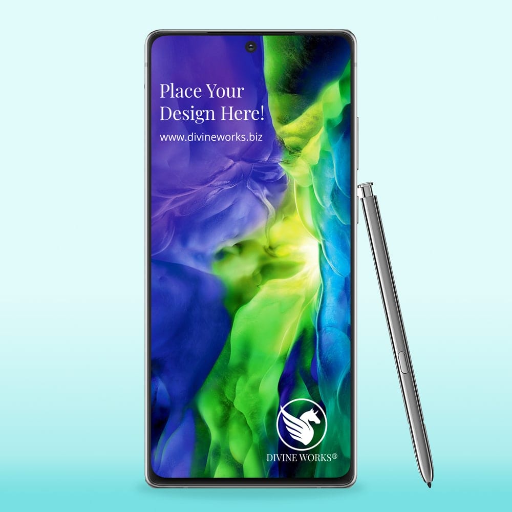 Free Samsung Galaxy Note 20 Mockup PSD