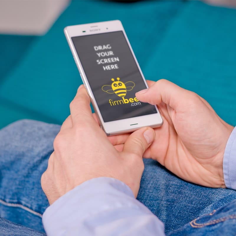 Free Sony Xperia Z3 Mockup PSD