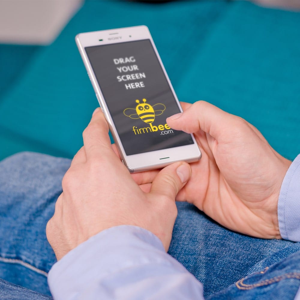 Free Sony Xperia Z3 Mockup PSD