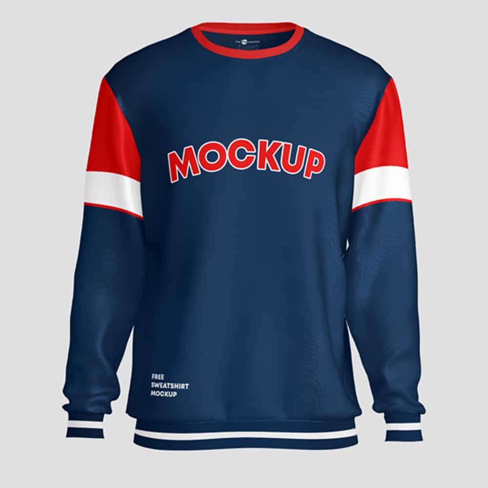 Free Sweatshirt Mockups in PSD