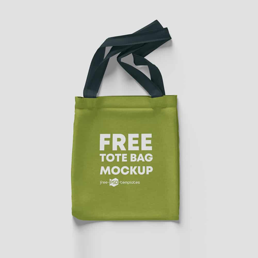 Free Tote Bag Mockups in PSD