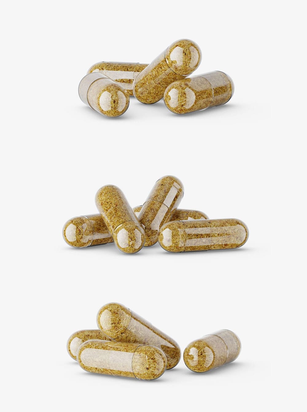 Free Herbal Capsules Mockup