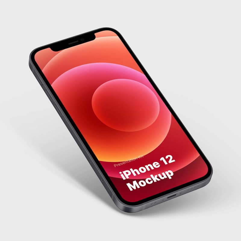 Free iPhone 12 Mockup