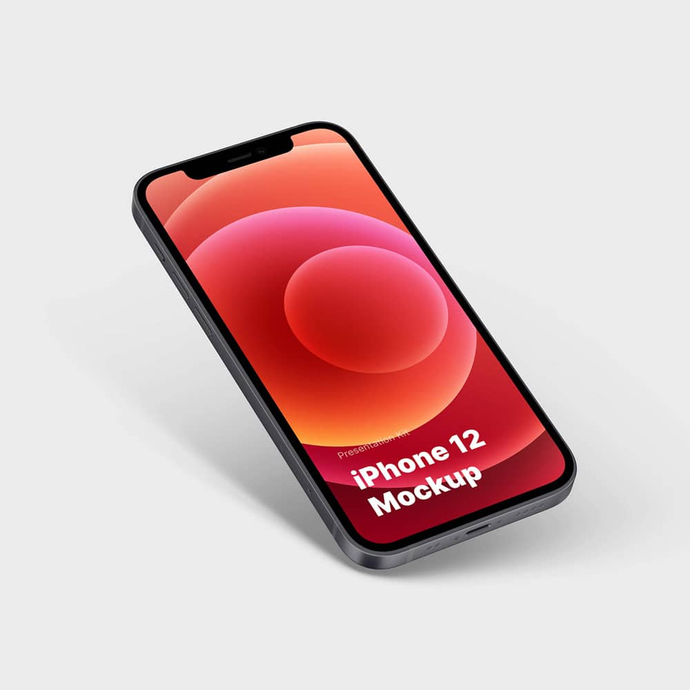 Free iPhone 12 Mockup