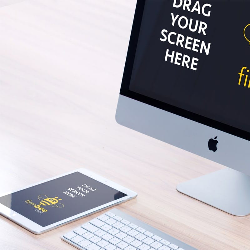 Freelance Workplace Mockup PSD