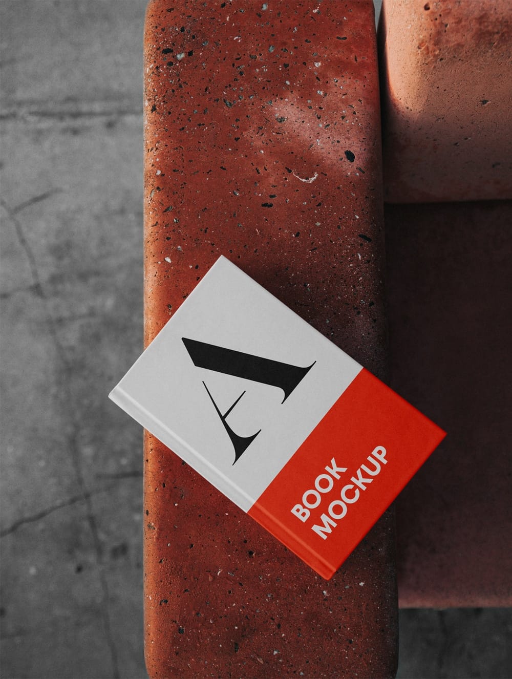 Front Cover Book PSD Mockup