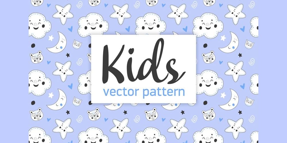 Kids Vector Pattern