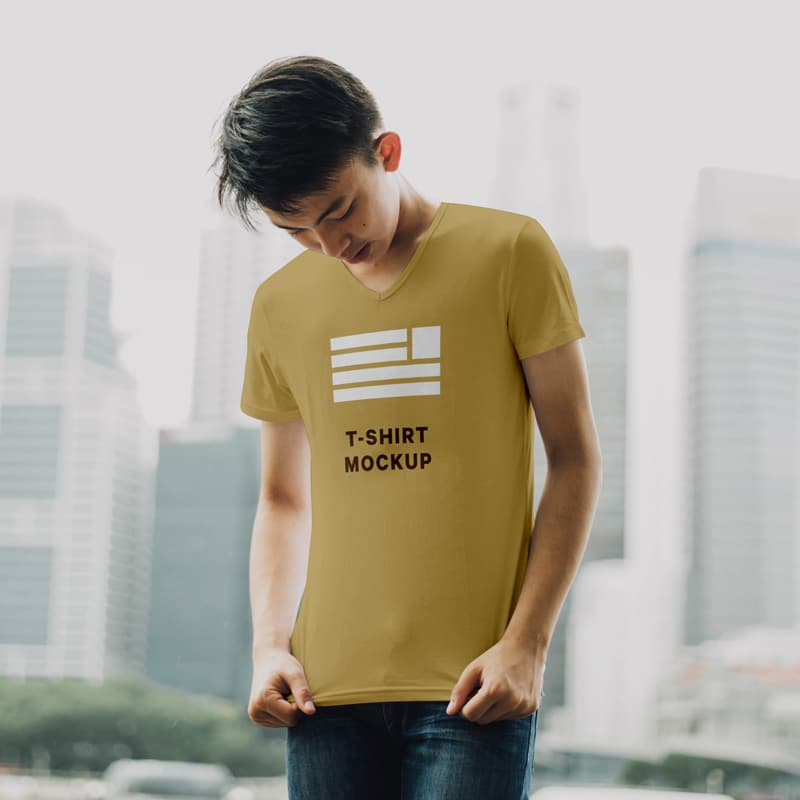 Men’s T-Shirt Mockup