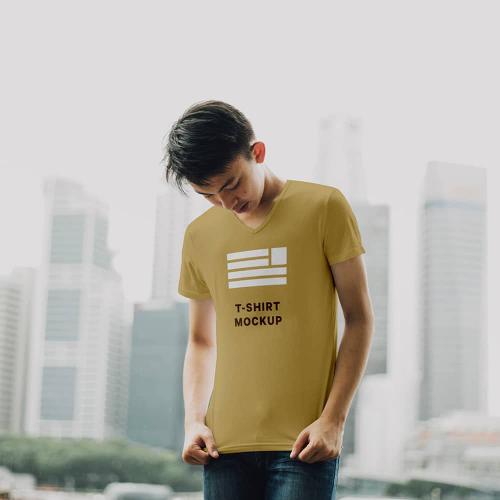 Men’s T-Shirt Mockup