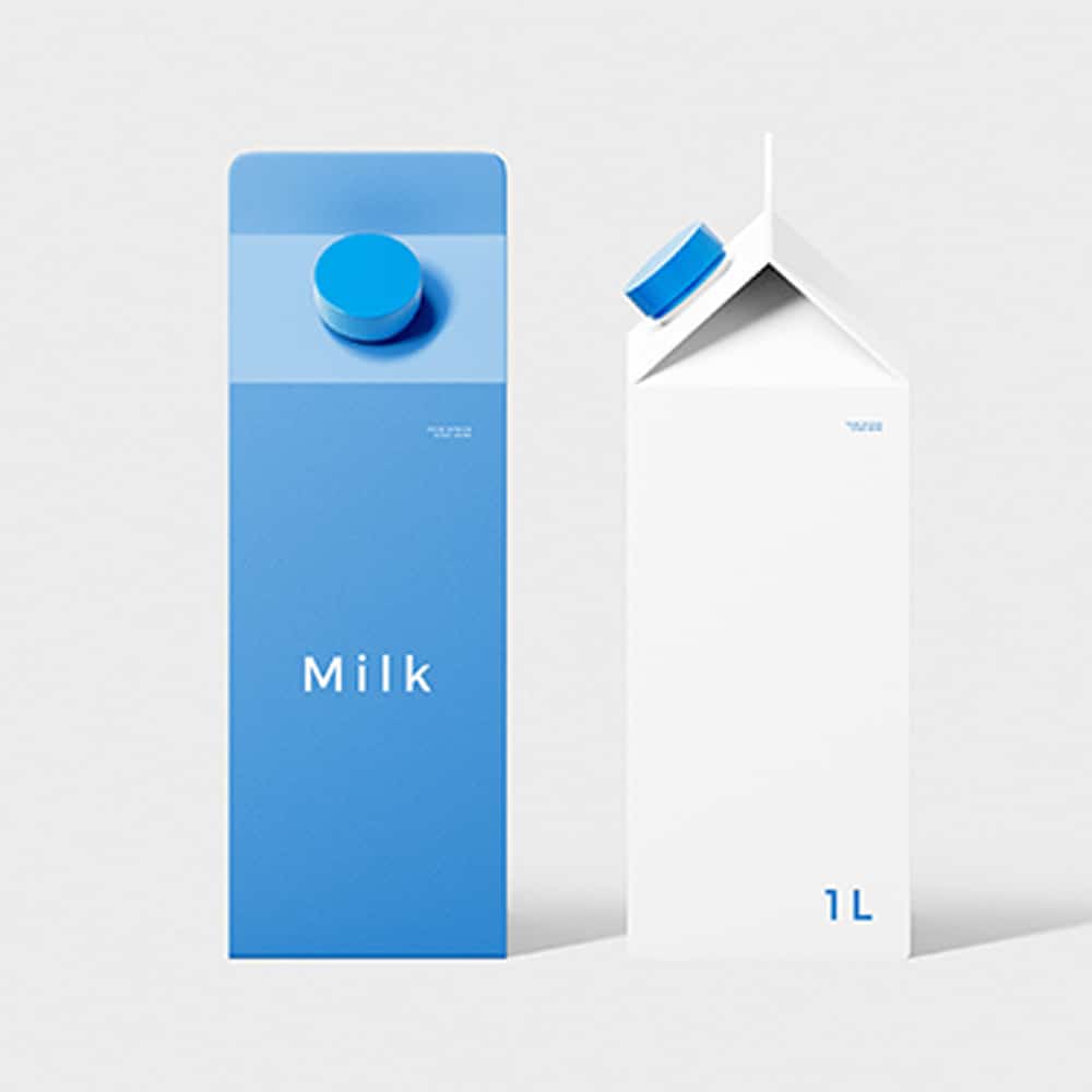 Milk Carton Mockup