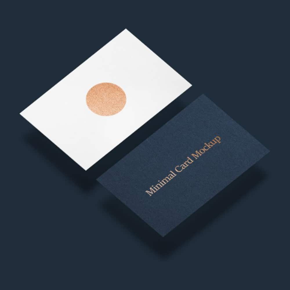 Minimal Card Mockup