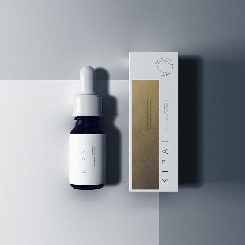 Minimal Dropper Packaging Mockup