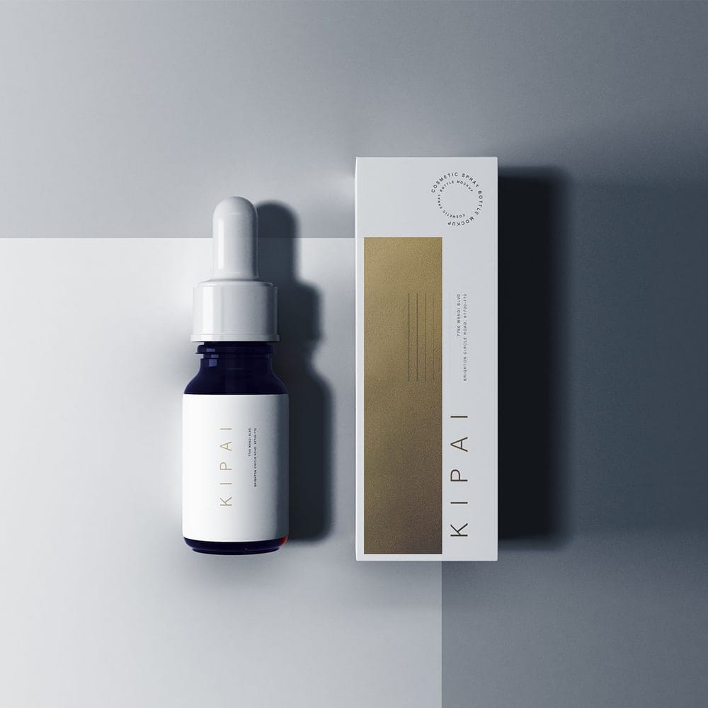 Minimal Dropper Packaging Mockup