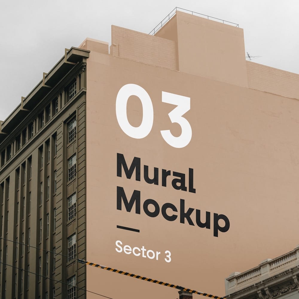 Mural PSD Mockup