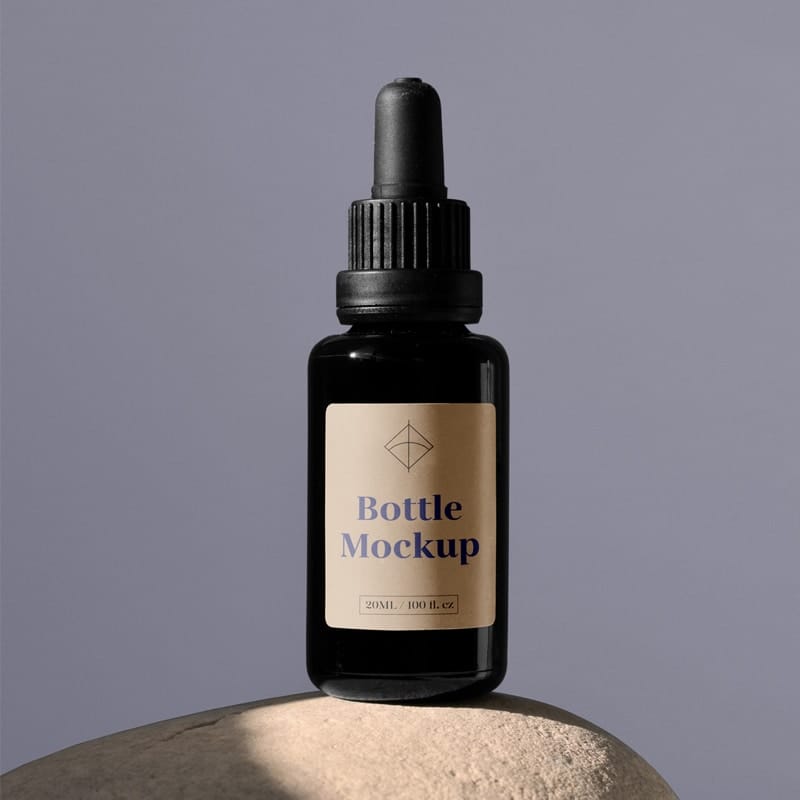 Plastic Bottle Mockup