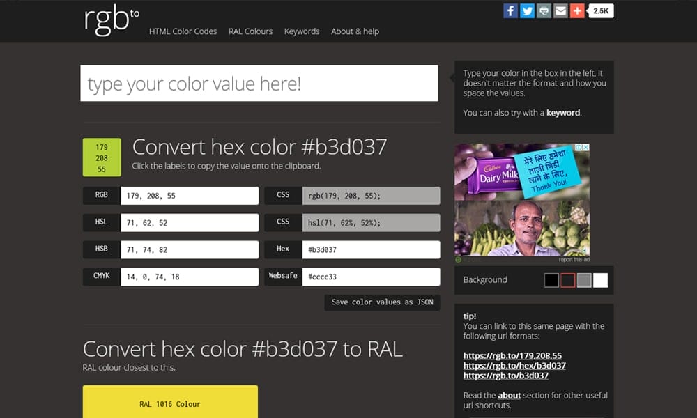 Rgb.to Color Conversion